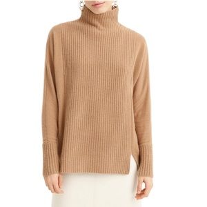 Mock Neck Cashmere Sweater